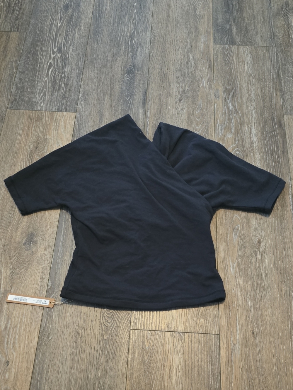 SKIMS Kim Kardashian Women's Small Cotton Jersey Wrap T-Shirt New w/ Tags!